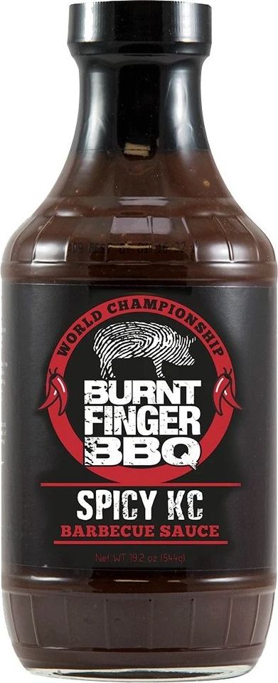 BBQ omáčka Burnt Finger Spicy KC