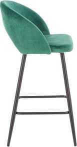 Barová židle H96 tmavězelená