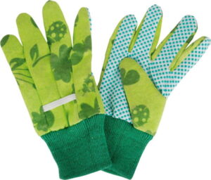 Dětské zelené rukavice na zahradu Esschert Design