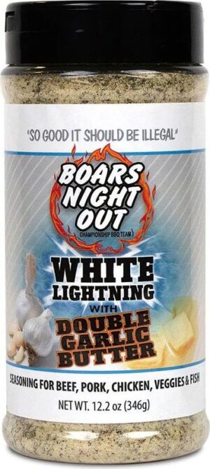 Grilovací koření Boars Night Out White Lightning with Double Garlic Butter