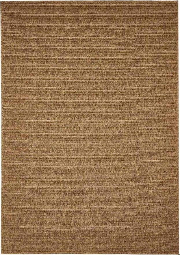 Hnědý venkovní koberec Floorita Plain