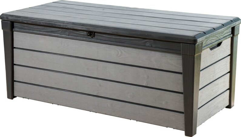 Keter BRUSHWOOD box  - 455L - antracit + šedý