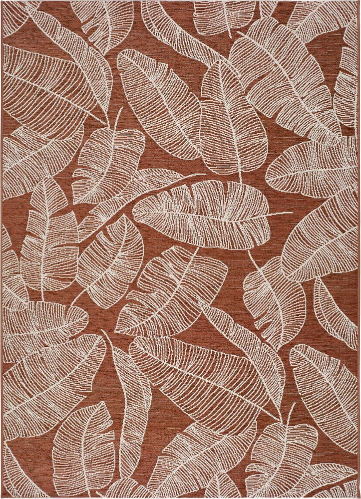 Oranžový venkovní koberec Universal Sigrid