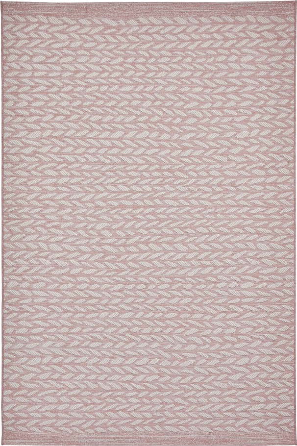 Růžový/béžový venkovní koberec 220x160 cm Coast - Think Rugs