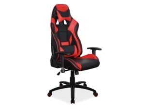 Signal Kancelářská židle SUPRA černá/červená